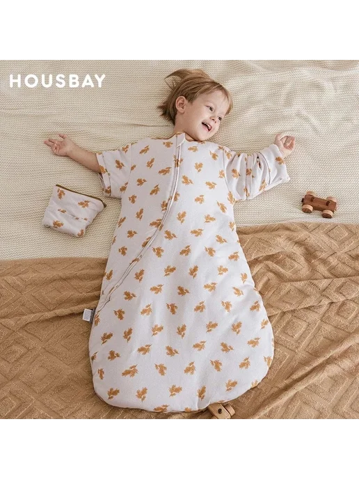 HOUSBAY Зимний спальный мешок для младенцев 0-24 месяца 3.5, вариант, фото 2