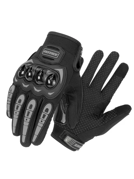HEROBIKER Мотоциклетные Перчатки - Противоскользящие, Износо, черный