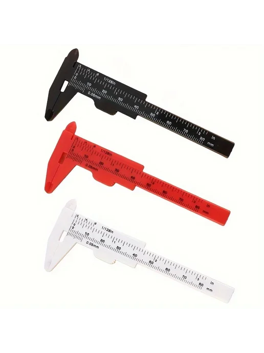 Нет бренда Набор штангенциркулей пластиковых 3 шт. 150MM-3pcs, 3 шт, фото 2