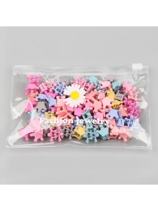 Мини-заколки для волос, 30 шт, цвет NO.42, 30 шт, фото 4