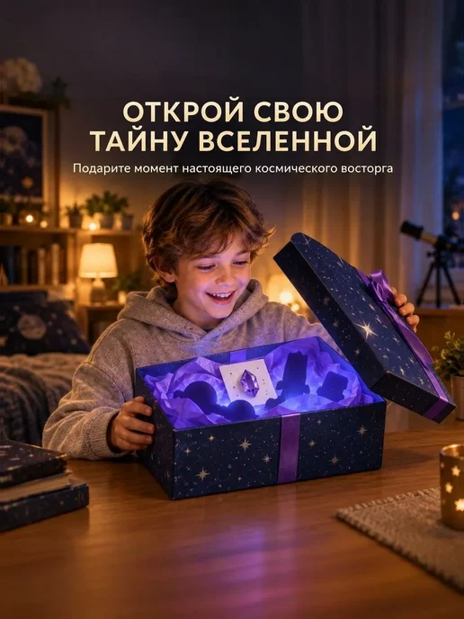 ДЕВЯТАЯ ПЛАНЕТА Набор-сюрприз "Тайны Вселенной" (Старт), фиолетовый, фото 7