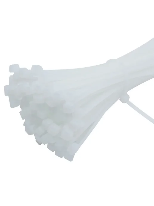 STONEGO Кабельные стяжки 100 шт. WHITE 2.5 мм * 150 мм, 100 шт