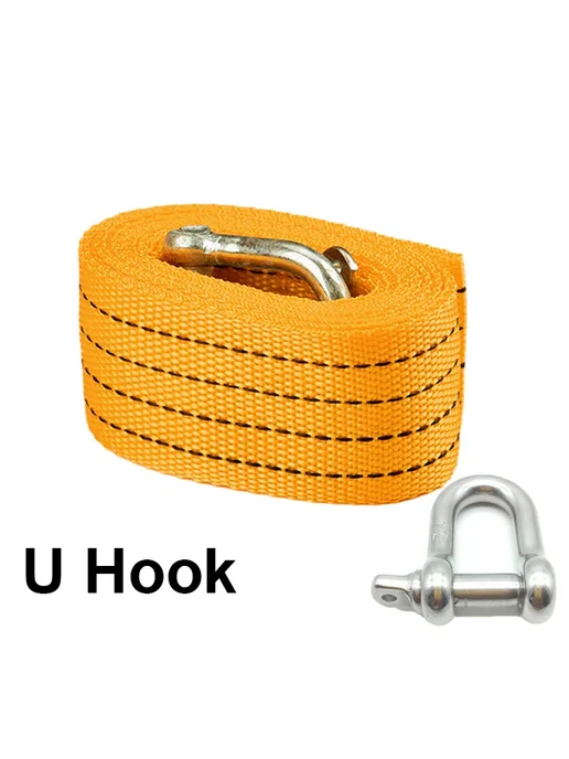 Нет бренда Буксировочный трос 3м Eagle Hook, 3 тонны, 3 м