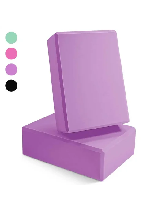 Нет бренда Блоки для йоги EVA Фиолетовый, 2PCS Purple, 2 шт, фиолетовый