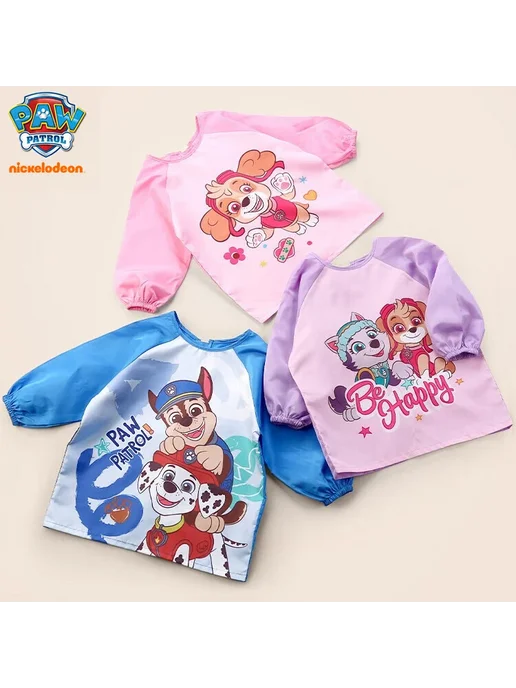 Paw Patrol Детский фартук Милый мультяшный рисунок 130 (sui, вариант, фото 4