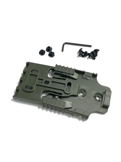 Нет бренда Тактическая кобура QLS GB-ACC-02, черный, черный, фото 4