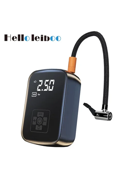 HELLOLEIBOO Портативный Электрический Воздушный Компрессор LEIBOO 150PSI, вариант, фото 2