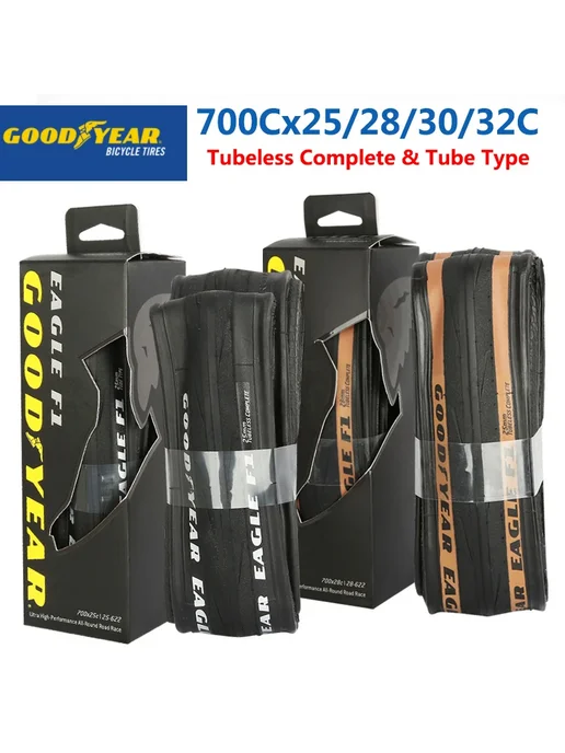 RACEWORK Goodyear Eagle F1 Road Бескамерная шина для велосипеда 700x2, вариант, фото 2