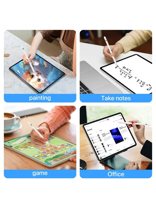 READYYEAH Стилус магнитный для iPad iPhone, фиолетовый градиент, фиолетовый, фото 3