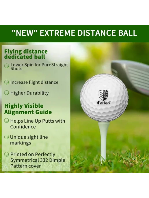 Нет бренда Набор мячей для гольфа Caiton, 3 6 шт. 6pcs Golf Ball, 6 шт, 6 шт, фото 7