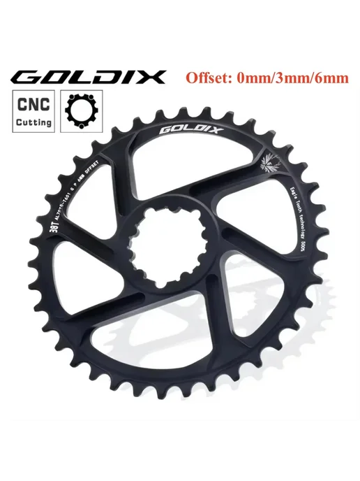 Нет бренда Звездочка для велосипеда MTB из алюминиевого сплава 30T 32T, вариант, фото 2