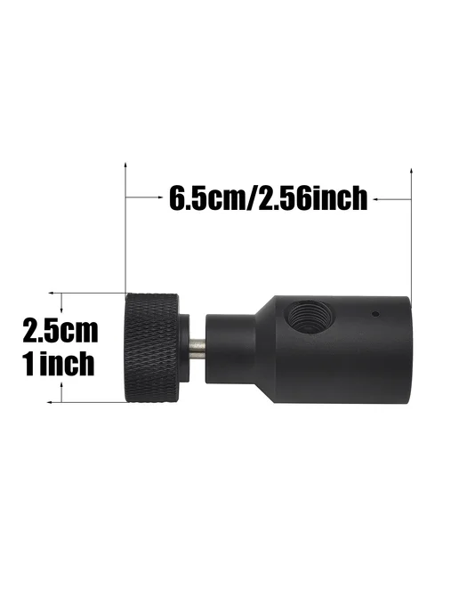 BAZUKA HPA Universal Fill Adapter G1 2 2 holes, черный, фото 4