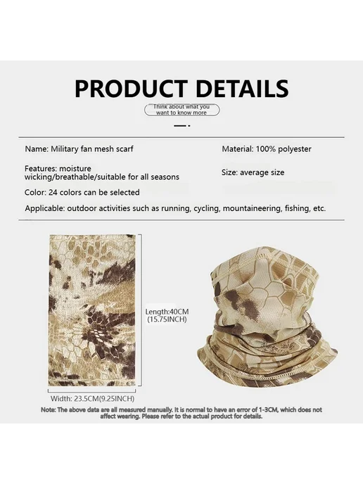 Нет бренда GTUBIKE Шейный Гетр Полиэстер 01, 01, фото 3
