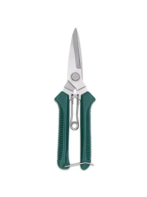 Нет бренда Садовые ножницы Green из нержавеющей стали, зеленый