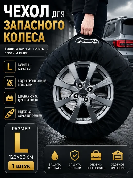 Гульнур_инт Чехол для колес авто, чехлы на шины, вариант