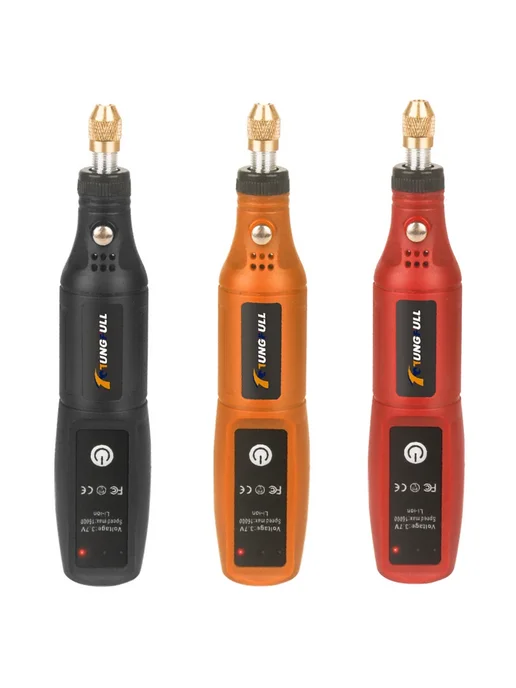 LANXSTAR Беспроводная мини-дрель USB Red F, оранжевый, фото 3