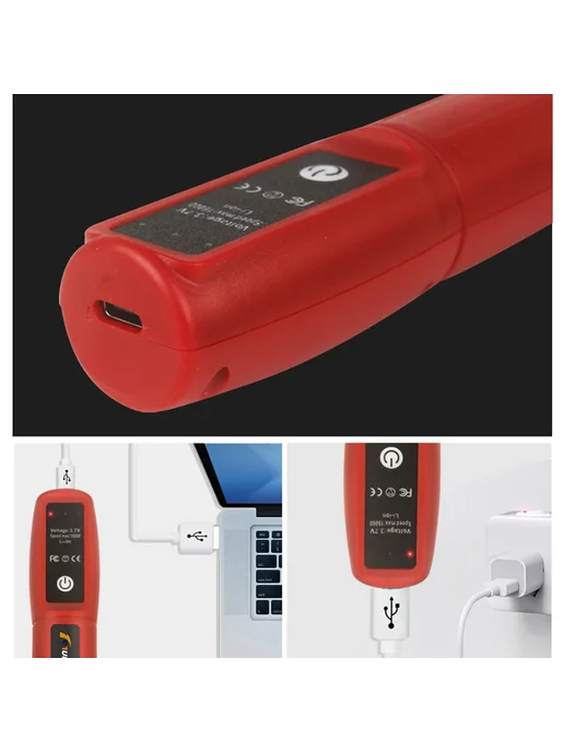 LANXSTAR Беспроводная мини-дрель USB Red F, оранжевый, фото 6