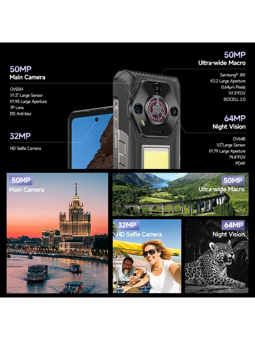 Смартфон Ulefone Armor 30 Gift5 5/512 ГБ, цвет не указан, фото 4