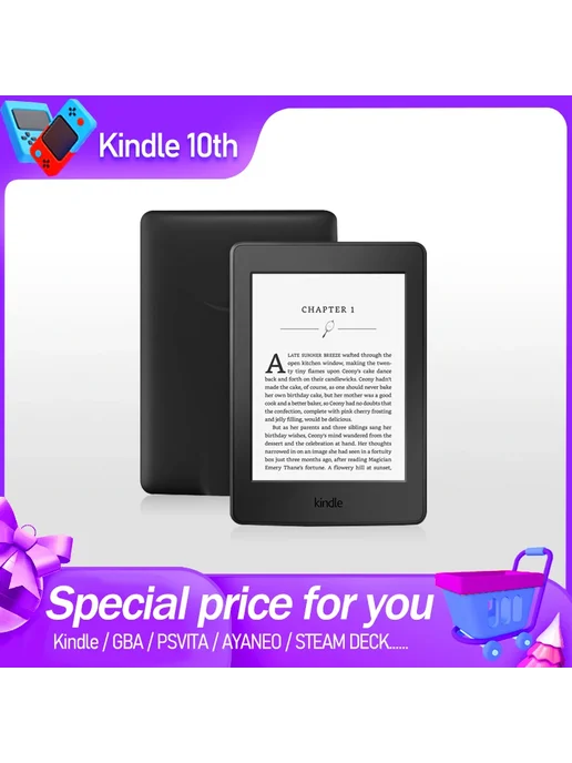 VERFANS Электронная книга Kindle 10-го поколения 4ГБ Белый, 4 ГБ, фото 7