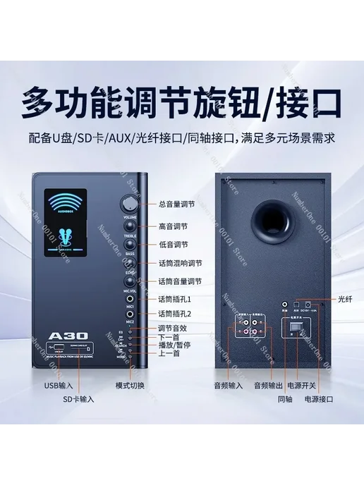 Нет бренда Sound Blaster Bluetooth Саундбар Option 2, вариант, фото 4