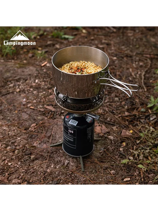 Нет бренда Газовая портативная плита CAMPINGMOON OD-4 OD-4-ST, вариант, фото 3