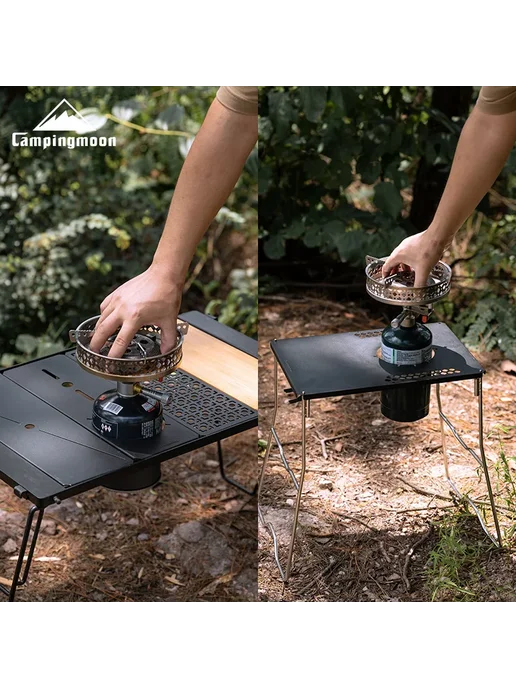 Нет бренда Газовая портативная плита CAMPINGMOON OD-4 OD-4-ST, вариант, фото 6