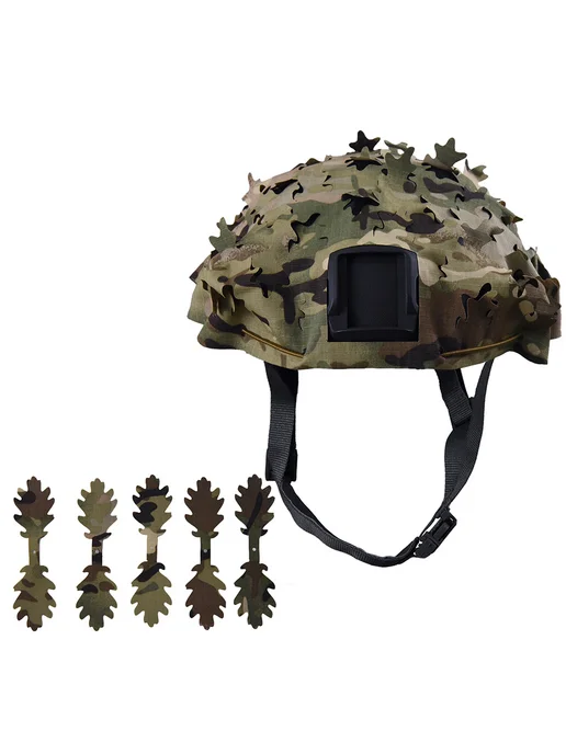 Чехол для шлема регулируемый для Airsoft, охота (Жёлтая), желтый
