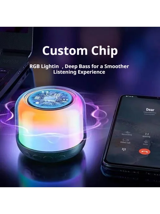 Портативная колонка с Bluetooth, вариант, фото 2