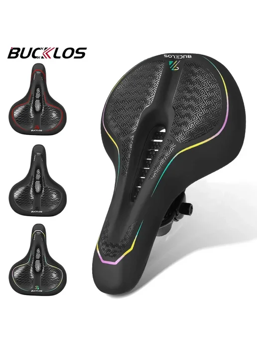 BUCKLOS BS01 BS02 Седло для горного велосипеда BS01-Black, черный, фото 2