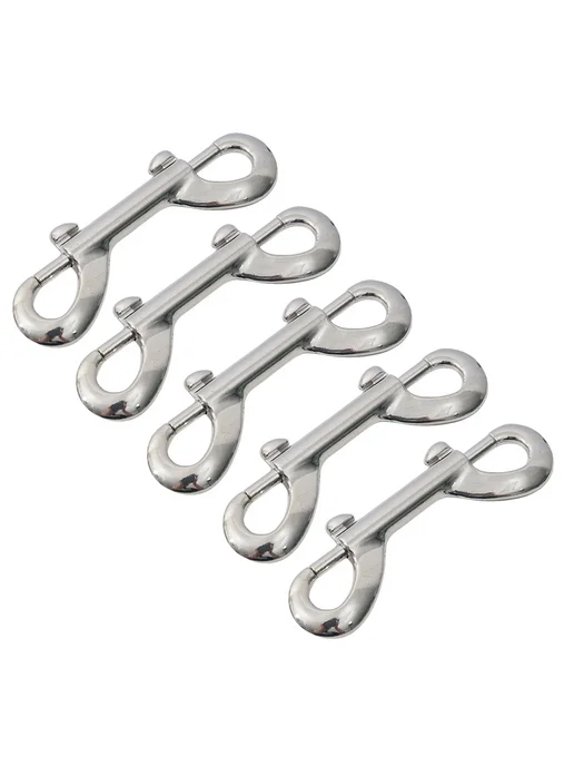 5шт крючки-застежки для дайвинга Zinc for dog leash, 5 шт