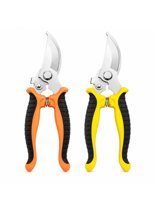 Нет бренда Секаторы садовые профессиональные Yellow-Orange, желтый