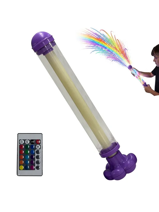 Радужная LED водяная пушка для активных игр, 1 шт, 1 шт