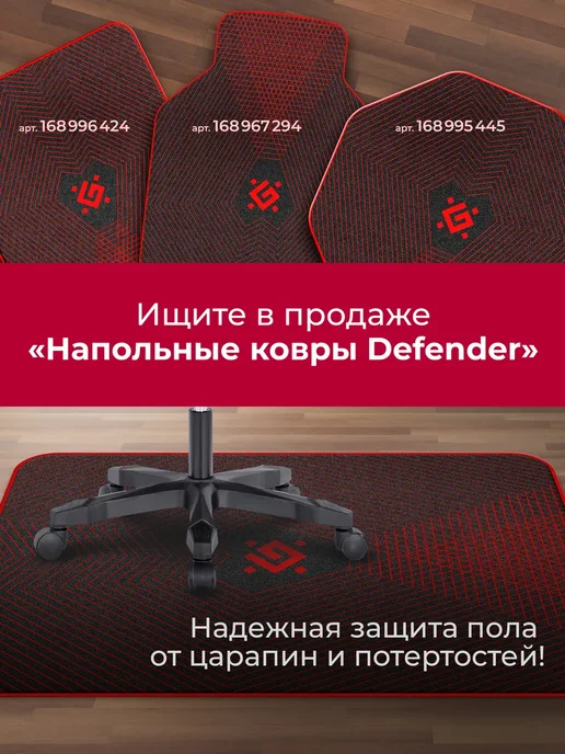 Игровое компьютерное кресло Rock на колесиках 2 подушки, черный, фото 7