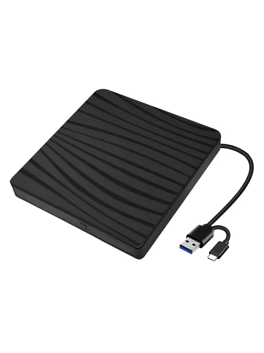 Дисковод-двойник, портативный, Plug and Play, для ПК и ноутб, вариант, фото 3