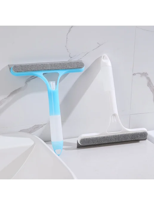 Нет бренда Инструмент для очистки стекла 3 в 1 blue and white, синий