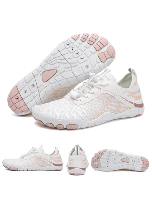 Для Aqua Shoes легкие дышащие для воды и туризма, 41 белые, белый, фото 3