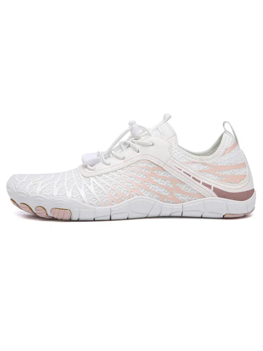 Для Aqua Shoes легкие дышащие для воды и туризма, 41 белые, белый, фото 4