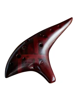 Miwayer Окарина 12 тонов, керамика, альт-С Красный, Red