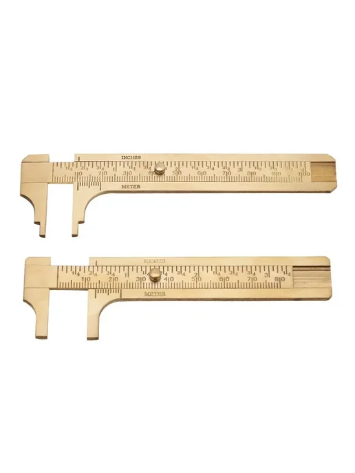 Нет бренда Бронзовый штангенциркуль 0-80 мм, 100mm, 80mm, фото 5