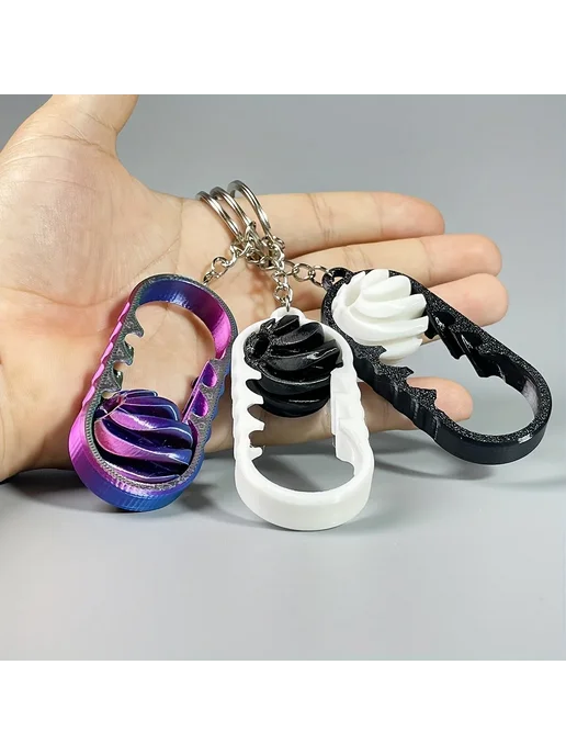 3D-печать прозрачная пирамида антистресс игрушка No.9, черный, фото 2