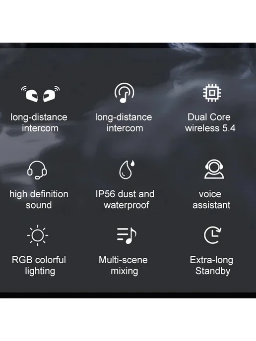 kebidumei Мотоциклетная Система Связи Y20 Pro 2PCS Soft Mic, 2 шт, фото 3