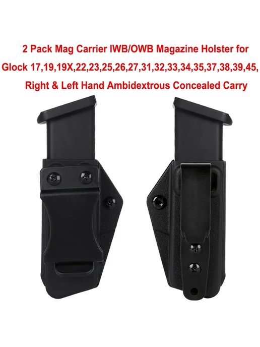 MAGORUI Тактические подсумки для магазинов G17-G45 2 шт. 2 PCS, 2 шт, 2 шт, фото 2