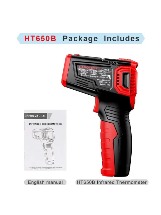 HABOTEST Термометр HT650 HT650B, вариант