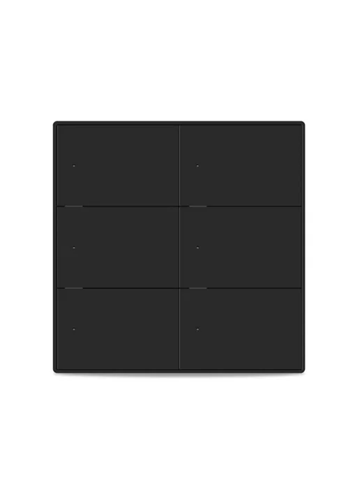 zemismart Zigbee 6-кнопочный умный выключатель Черный, Black, черный
