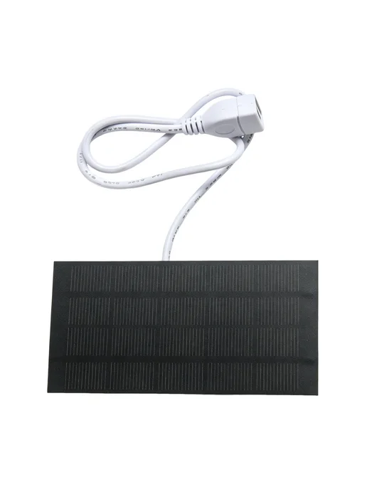 Shunmaii Солнечная панель 1.2W 5V для зарядки телефонов Черн, 1,2 Вт