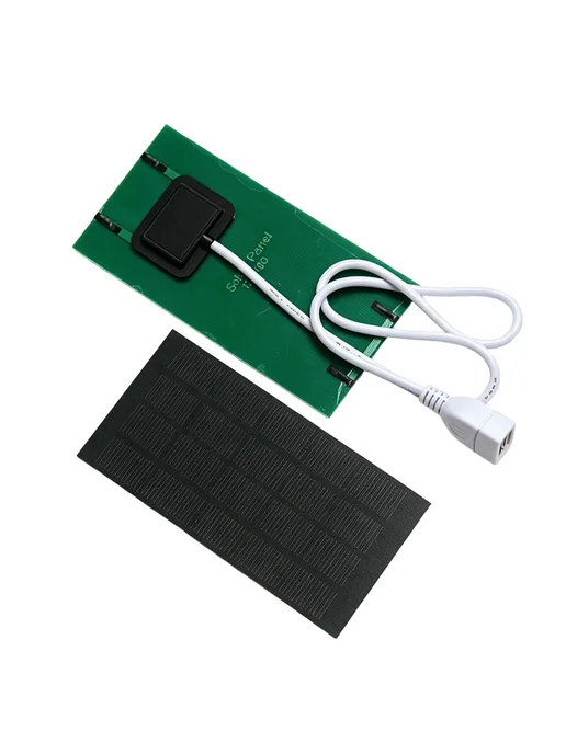 Shunmaii Солнечная панель 1.2W 5V для зарядки телефонов Черн, 1,2 Вт, фото 2