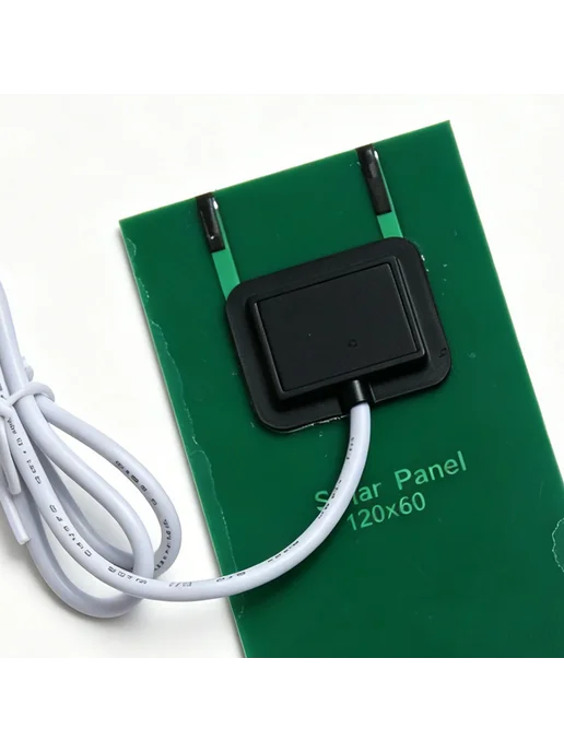 Shunmaii Солнечная панель 1.2W 5V для зарядки телефонов Черн, 1,2 Вт, фото 6