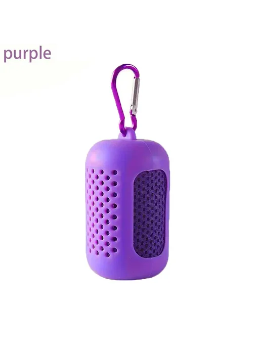 Golden Sunday микрофибра спортивное полотенце Silicone-Purpl, вариант