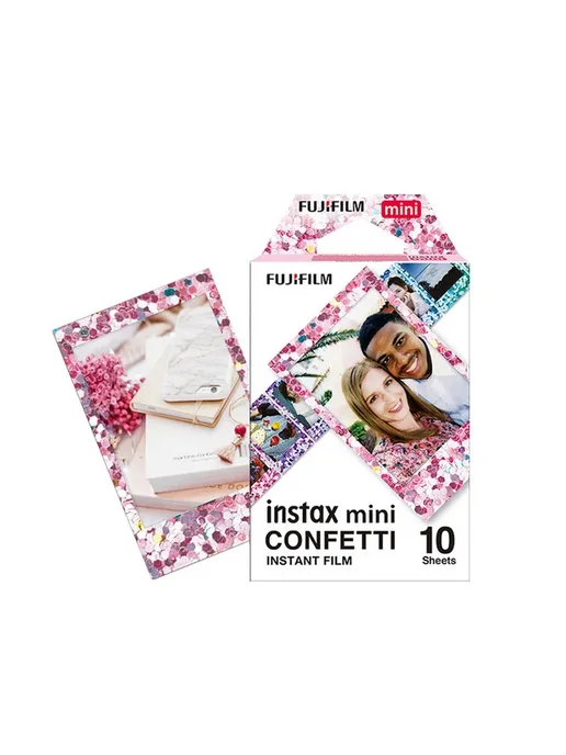 FUJIFILM Instax Mini Confetti, 10 листов, розовый