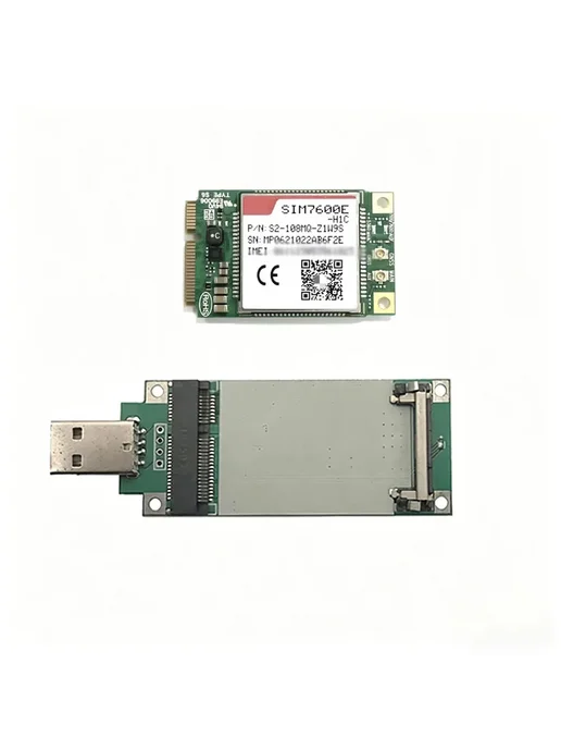 Нет бренда SIM7600E-H1C 4G LTE CAT4 Модуль с аксессуарами, SIM7600E-H1C PCIE, фото 5